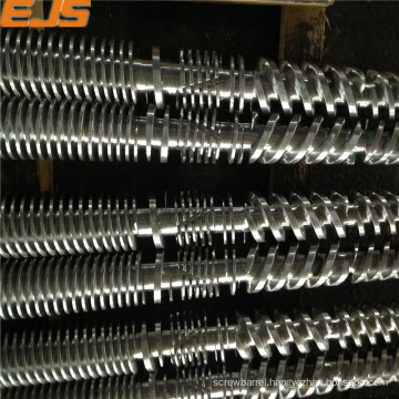 conical twin screws and barrels for PVC extruder machine